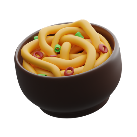 Fideos  3D Icon