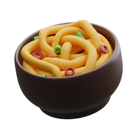 Fideos  3D Icon