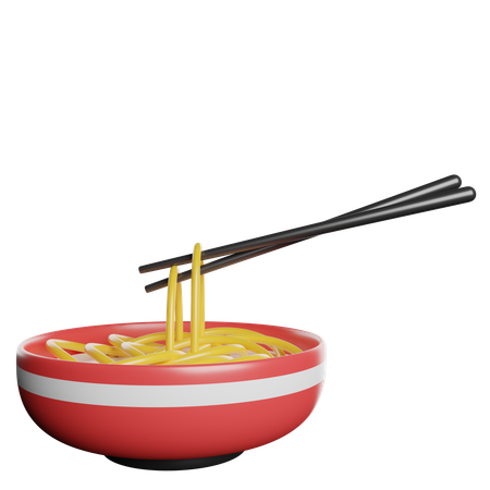 Fideos  3D Icon