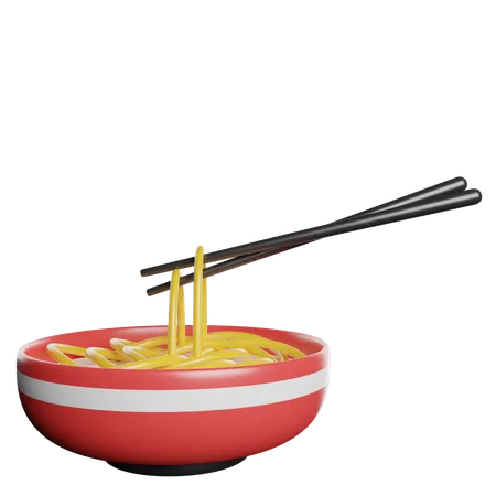 Fideos  3D Icon