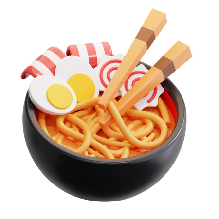 Fideos  3D Icon