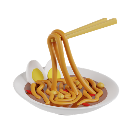 Fideos Aceh  3D Icon