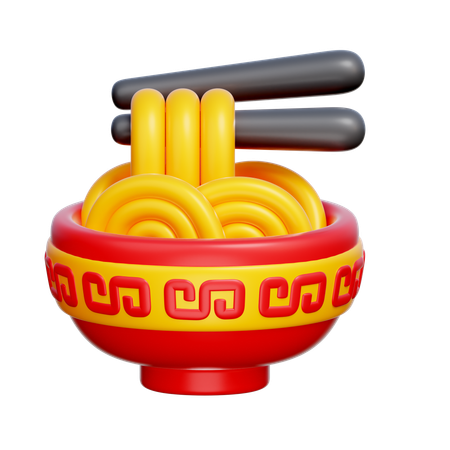 Fideos chinos  3D Icon