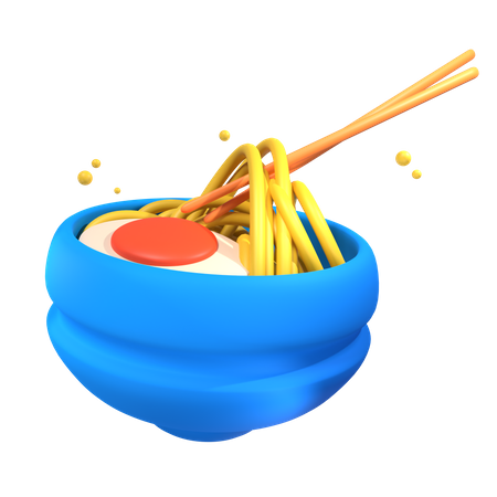 Fideos chinos  3D Icon