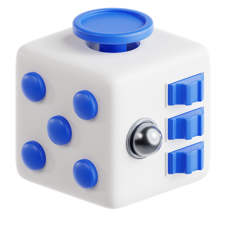 フィジェットキューブ  3D Icon
