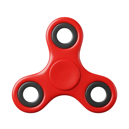 Red 2024 fidget spinner