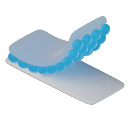 Fieberpflaster  3D Icon