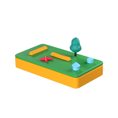 Field  3D Icon