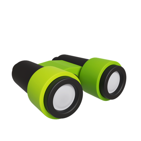 Field Glasses  3D Icon