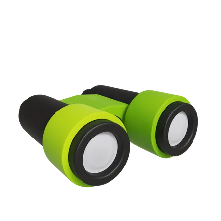 Field Glasses  3D Icon