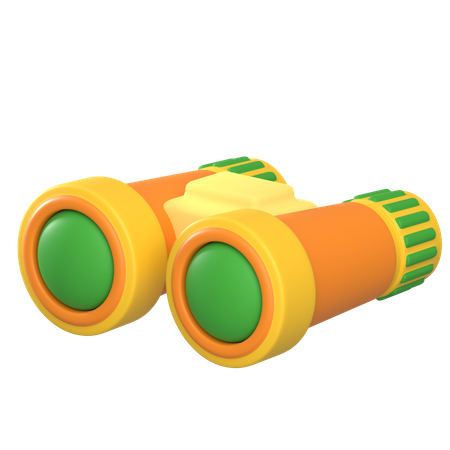 Field Glasses  3D Icon