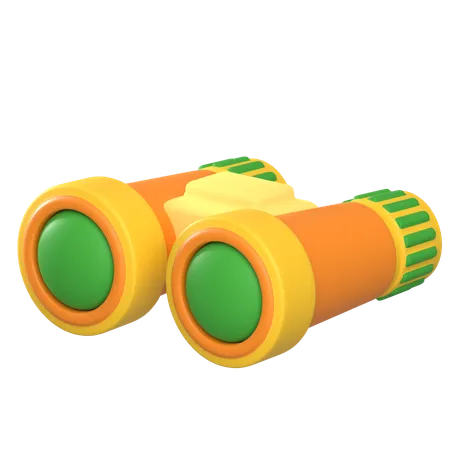 Field Glasses  3D Icon