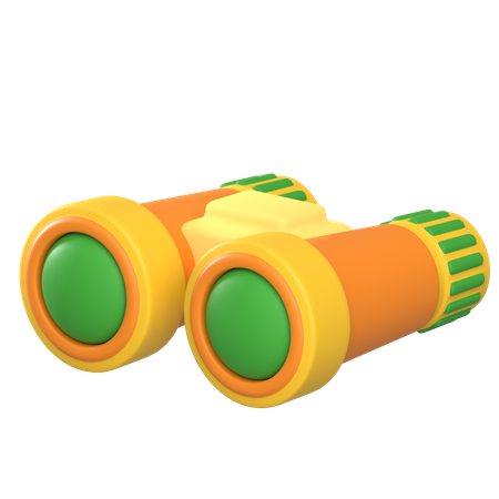 Field Glasses  3D Icon