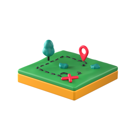 Field Layout  3D Icon