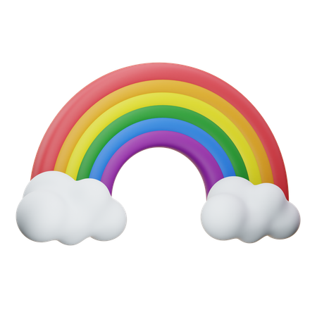 Arc en ciel de fierté  3D Icon