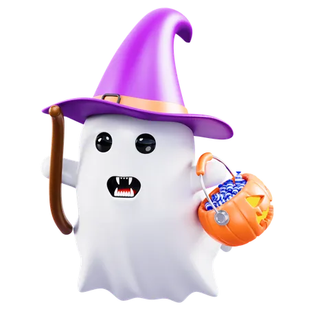 Fiesta fantasma  3D Icon