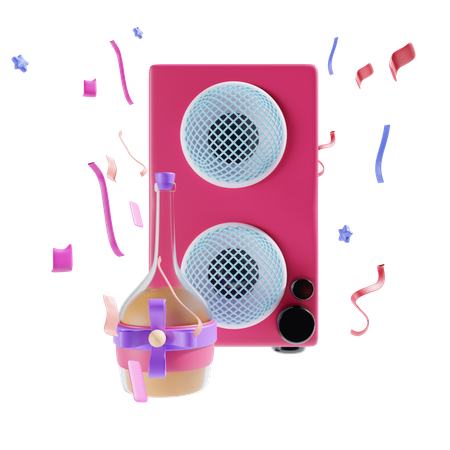 Fiesta musical  3D Icon