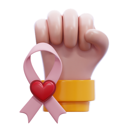 Fight Cancer  3D Icon