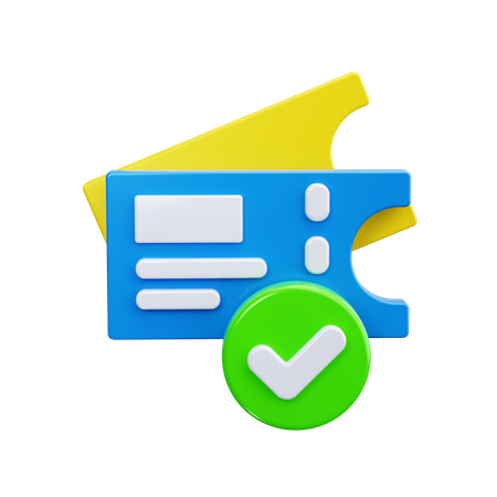 ファイトチケット  3D Icon