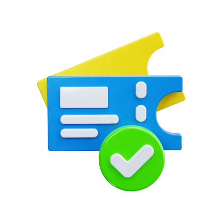 ファイトチケット  3D Icon