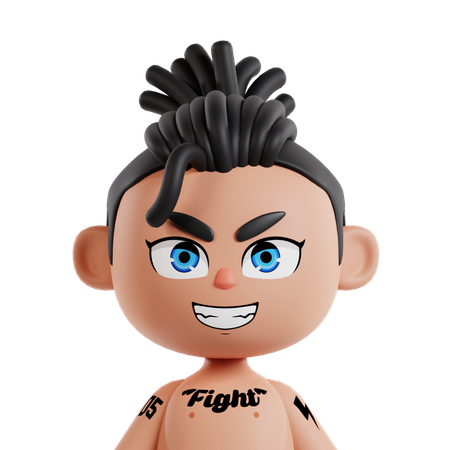 Fighter  3D Icon