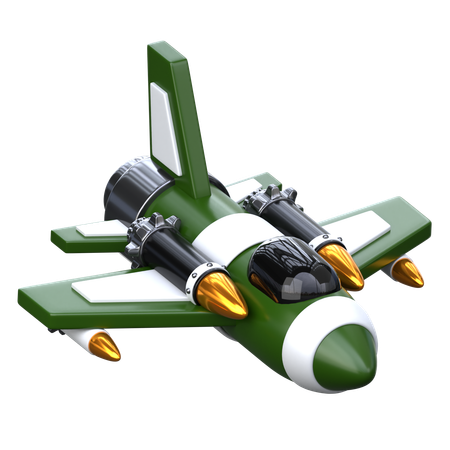 Fighter Jet  3D Icon