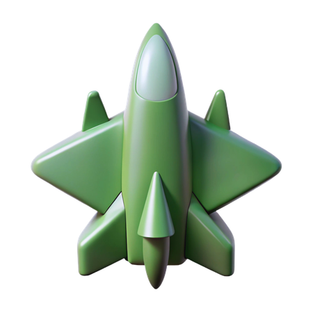 Fighter Jet  3D Icon