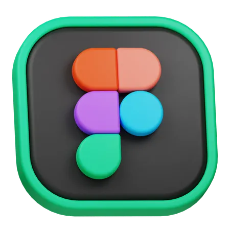 Figma  3D Icon