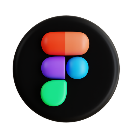 Figma  3D Icon