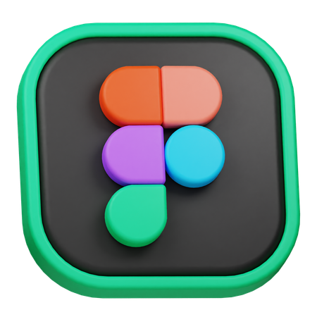 Figma  3D Icon