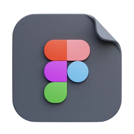 Figma File  3D Icon