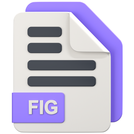 Figma File  3D Icon