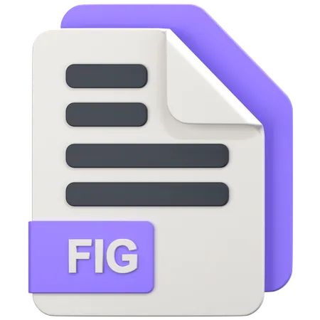 Figma File  3D Icon