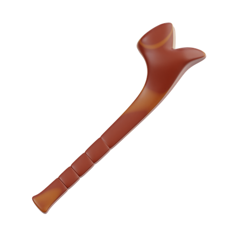 Fijian War Club  3D Icon