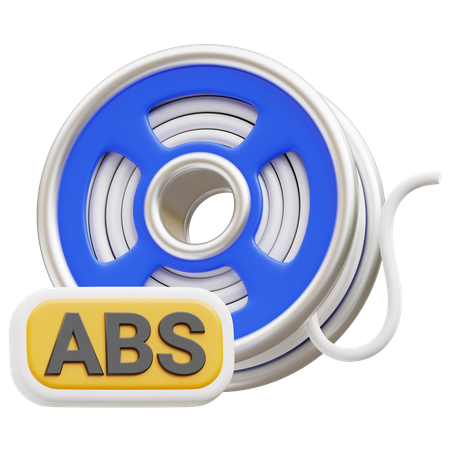 Filament ABS  3D Icon