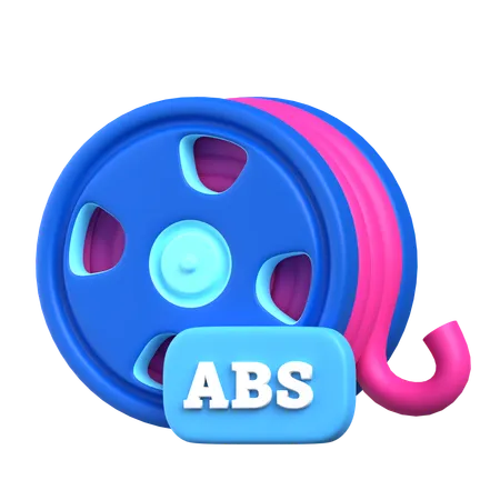 Filament ABS  3D Icon