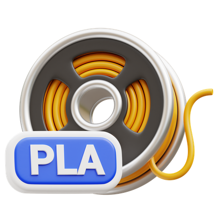 Filament PLA  3D Icon
