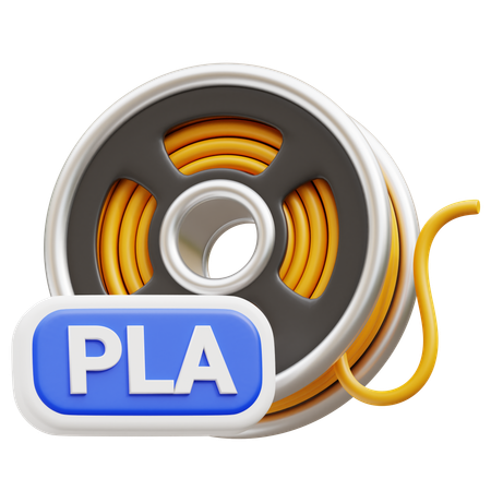 Filament PLA  3D Icon