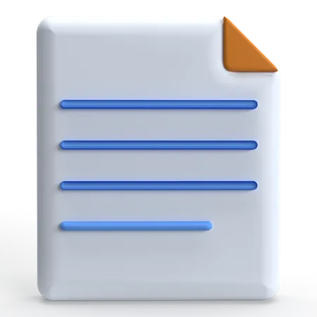 File  3D Icon