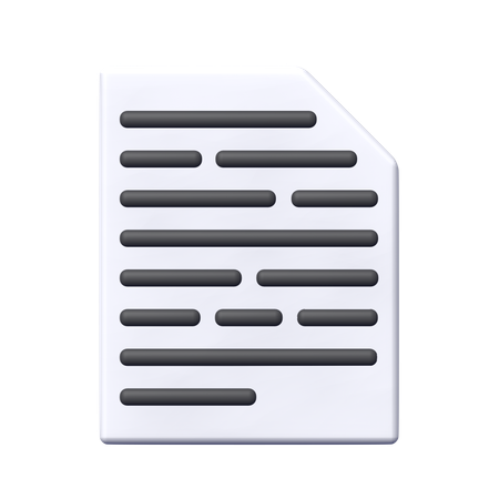 File  3D Icon