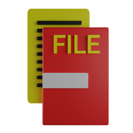 File  3D Icon