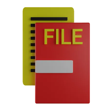 File  3D Icon