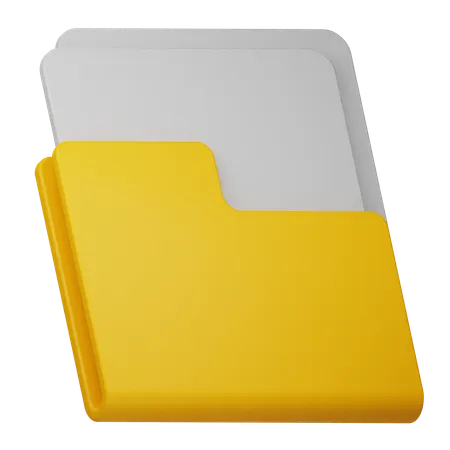 File  3D Icon