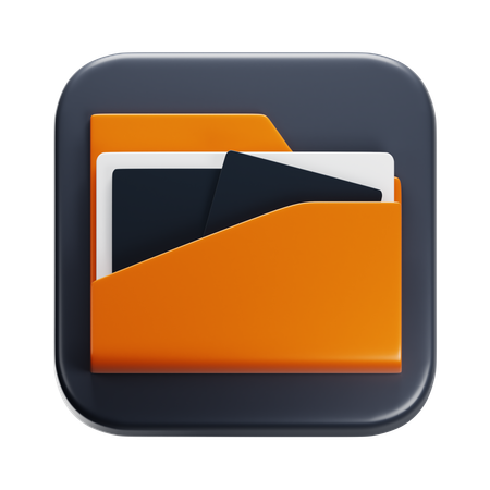 File  3D Icon