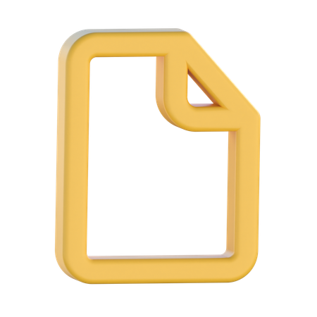 File  3D Icon
