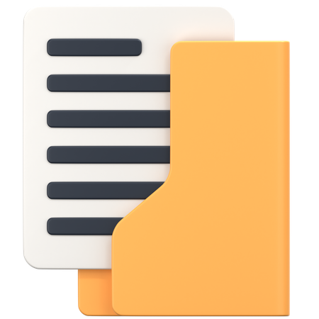 File  3D Icon