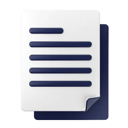 File  3D Icon