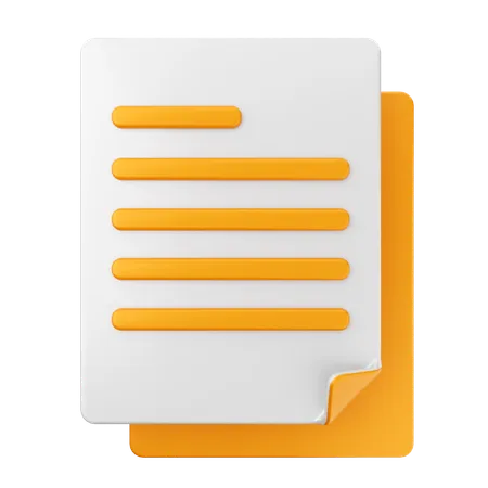 File  3D Icon