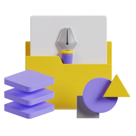 File  3D Icon