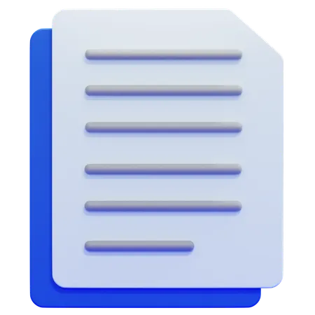 File  3D Icon